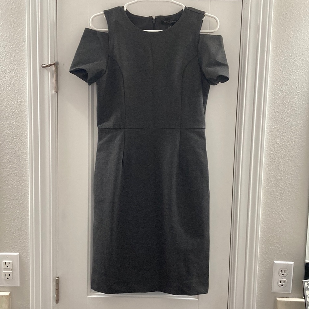 Banana Republic cold shoulder shift dress, NWT